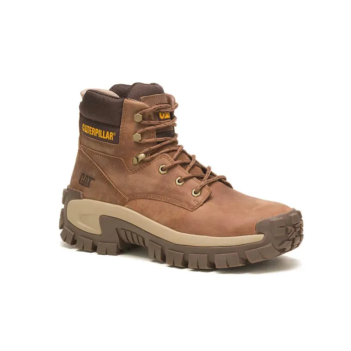 Cat Footwear Boots Men039s Invader Hi Steel Toe Work Boot Mushroom 8211 Men