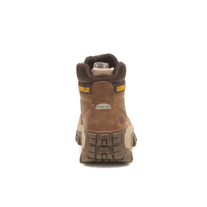 Cat Footwear Boots Men039s Invader Hi Steel Toe Work Boot Mushroom 8211 Men