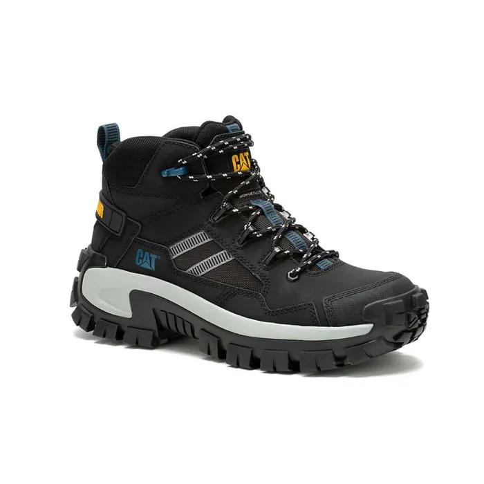 Cat Footwear Boots Men039s Invader Mid Vent Composite Toe Work Boot Black 8211 Men