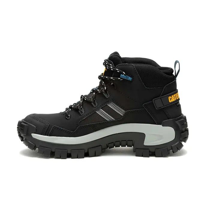 Cat Footwear Boots Men039s Invader Mid Vent Composite Toe Work Boot Black 8211 Men