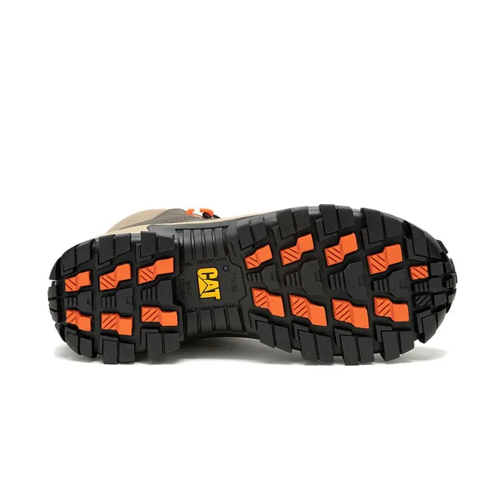 Cat Footwear Boots Men039s Invader Mid Vent Composite Toe Work Boot Bungee Cord 8211 Men