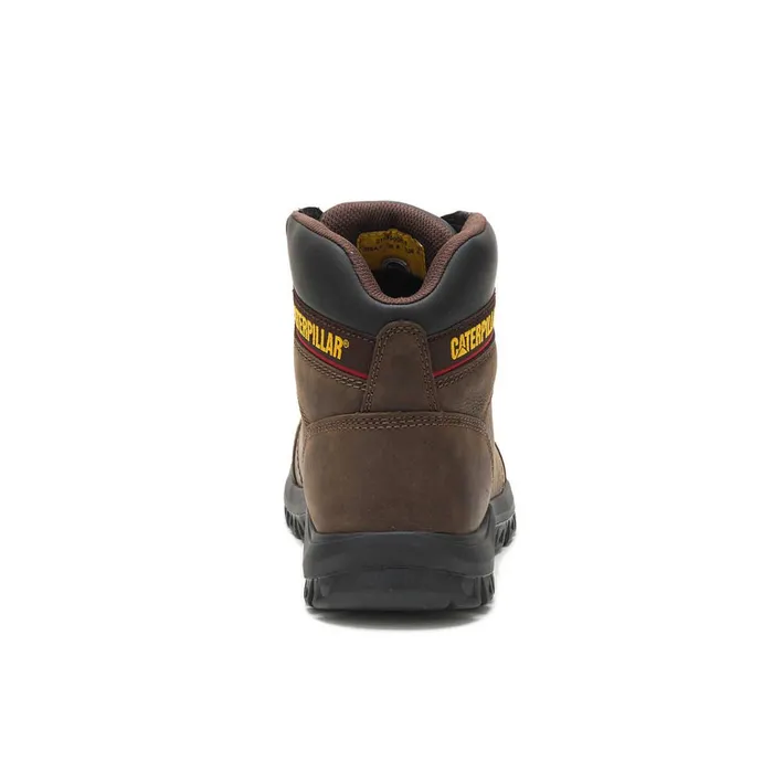 Cat Footwear Boots Men039s Outline Steel Toe Work Boot Seal Brown 8211 Men