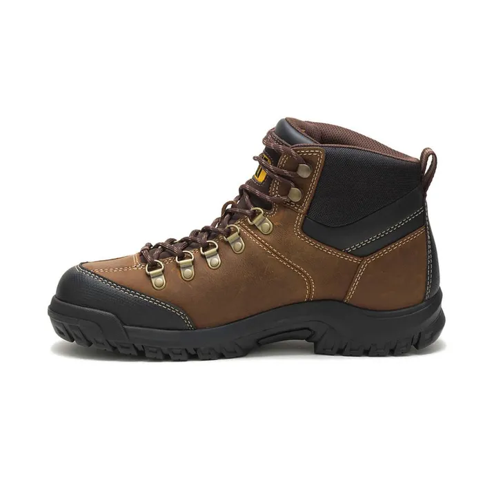 Cat Footwear Boots Men039s Threshold Waterproof Work Boot Real Brown 8211 Men