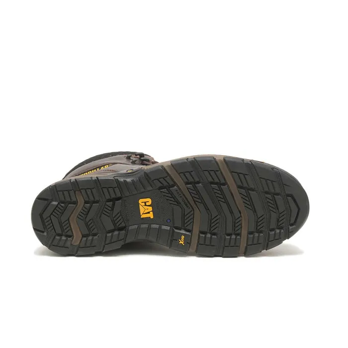 Cat Footwear Composite Toe Men039s Excavator Superlite Cool Carbon Composite Toe Work Boot Dark Brown 8211 Men