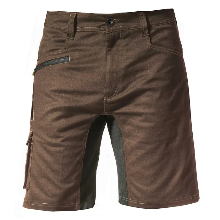 Cat Footwear Pants Men039s Operator Flex Short Brown 8211 Men