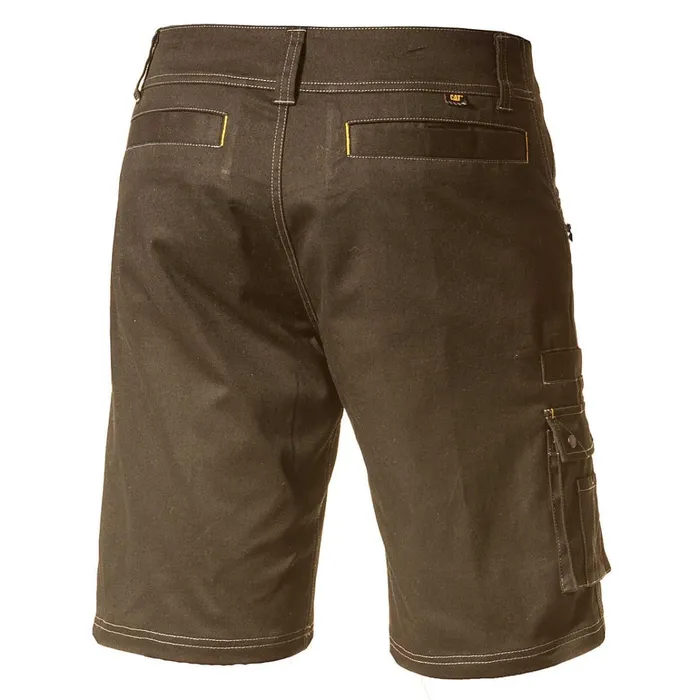 Cat Footwear Pants Men039s Operator Flex Short Brown 8211 Men