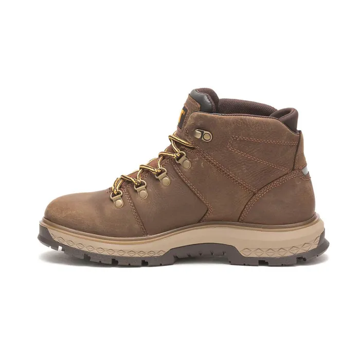 Cat Footwear Soft Toe Men039s Exposition Hiker Waterproof Work Boot Pyramid 8211 Men