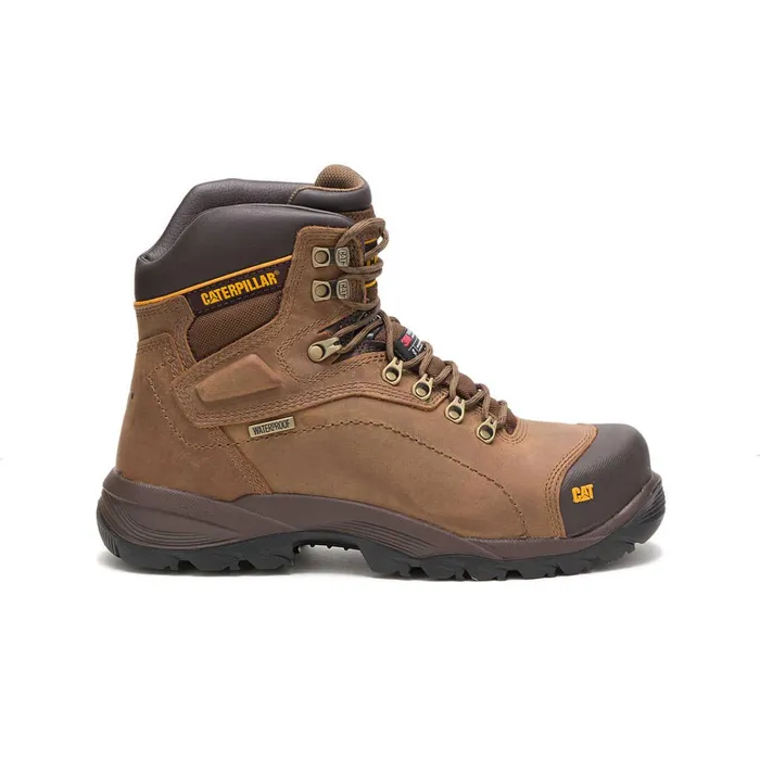 Cat Footwear Steel Toe Men039s Diagnostic Hi Waterproof Thinsulate Steel Toe Work Boot Dark Beige 8211 Men Cat Footwear Steel Toe Men039s Diagnostic Hi Waterproof Thinsulate Steel Toe Work Boot Dark Beige 8211 Men