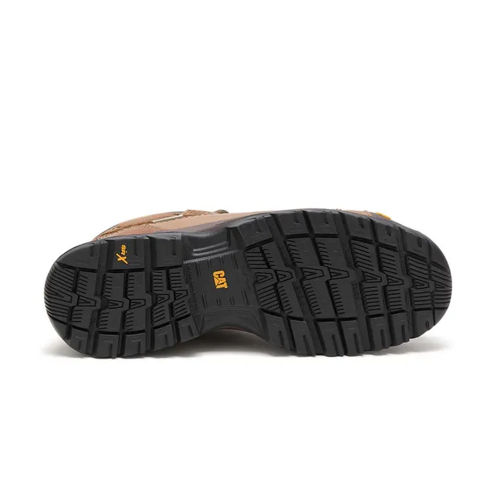 Cat Footwear Steel Toe Men039s Diagnostic Hi Waterproof Thinsulate Steel Toe Work Boot Dark Beige 8211 Men