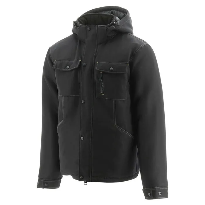 Cat Footwear Tops and Outerwear Men039s Stealth Insulated Jacket Black 8211 Men