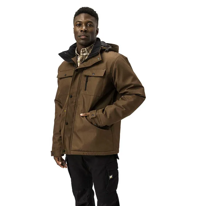 Cat Footwear Tops and Outerwear Men039s Stealth Insulated Jacket Black 8211 Men
