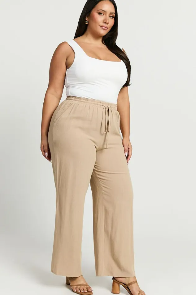 Cenia Top 8211 Square Neck Sleeveless Tank In Cream Women Showpo Conscious