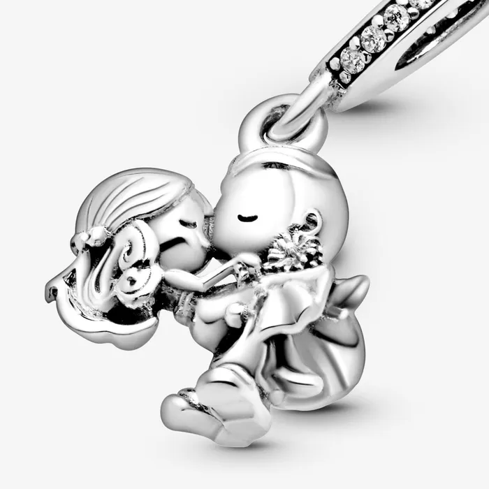 Charm Bracelets Women Pandora Married Couple Dangle Charm Wedding Gift Set