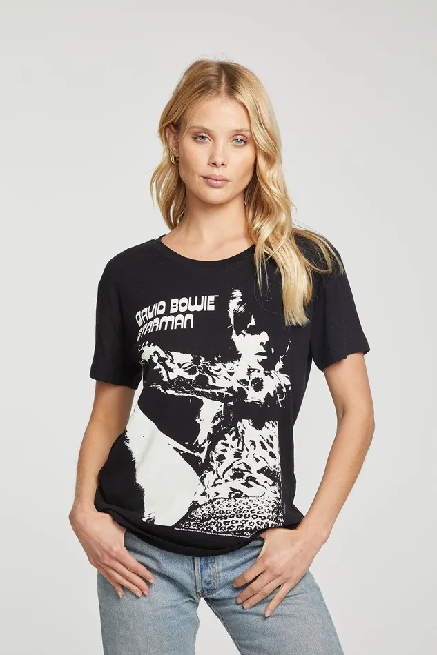 Chaser Brand David Bowie Starman Womens Tops