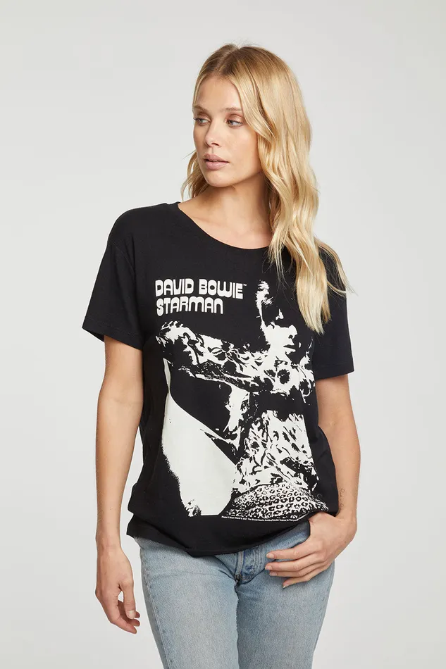 Chaser Brand David Bowie Starman Womens Tops