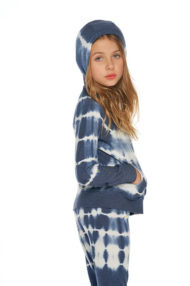 Chaser Brand Happy Daisy Hoodie Girls Tops Chaser Brand Happy Daisy Hoodie Girls Tops