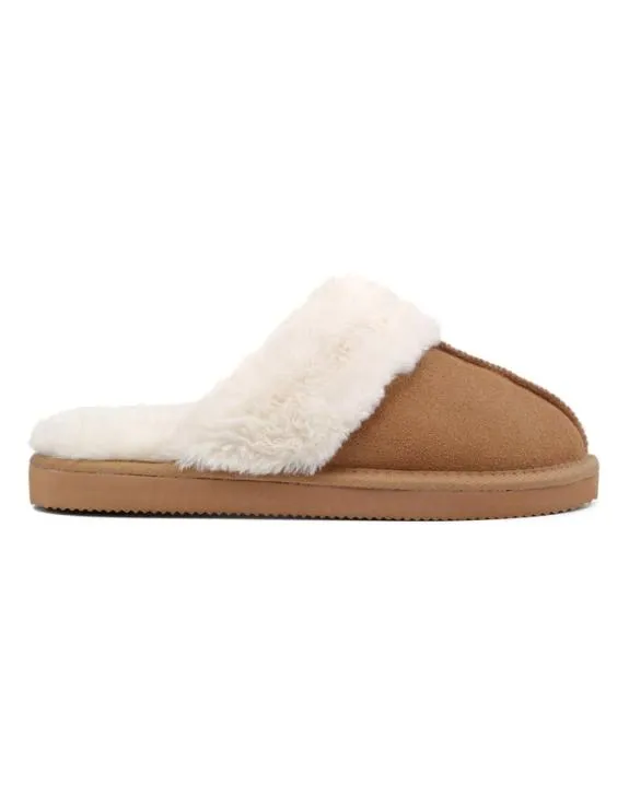 Cherie Slippers Tan Women Hotter Slippers