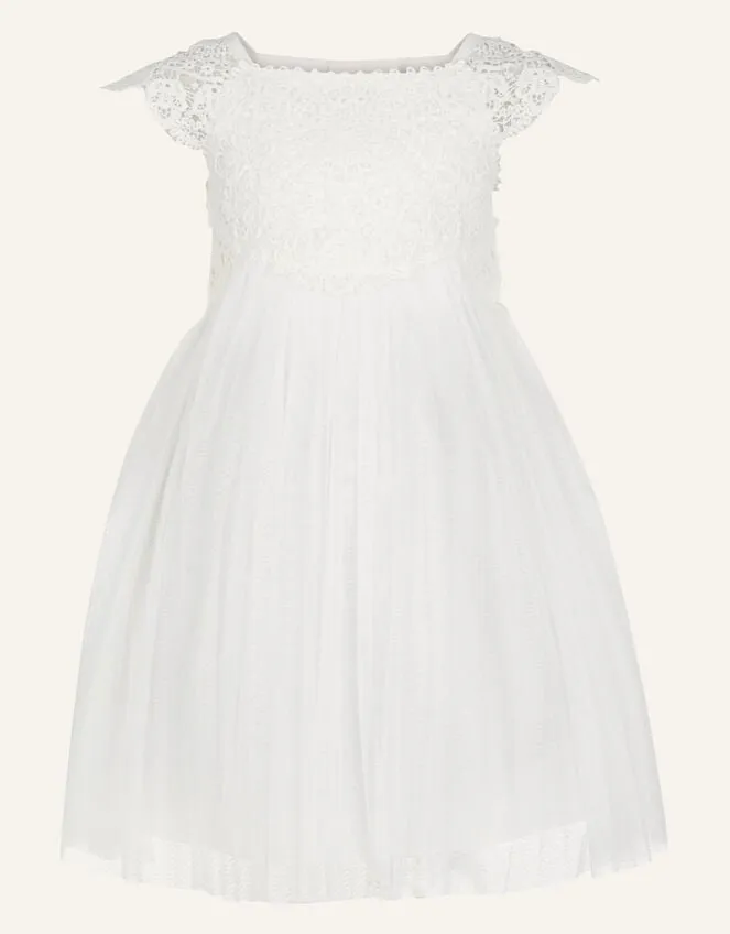 Children Baby Estella Dress Ivory Monsoon Dresses