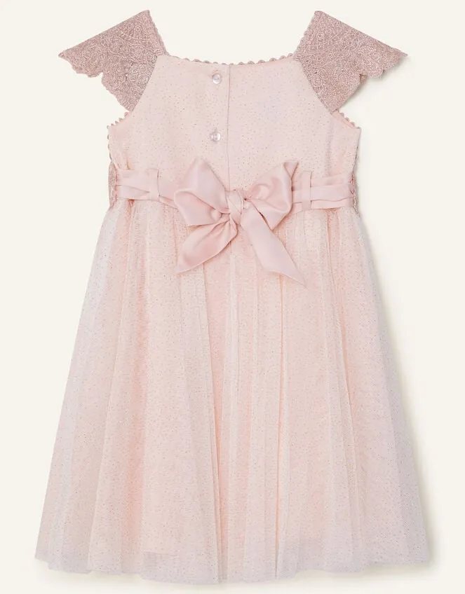 Children Baby Estella Dress Pink Monsoon Dresses