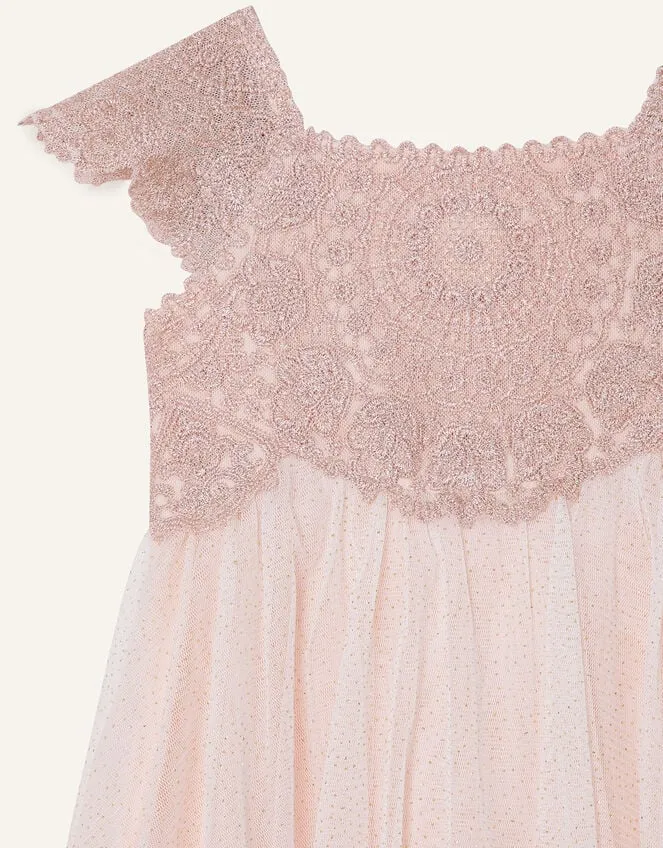 Children Baby Estella Dress Pink Monsoon Dresses