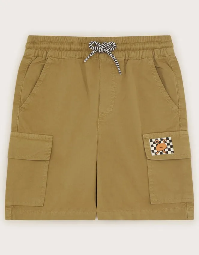Children Cargo Pocket Shorts Natural Monsoon Casualwear Collection
