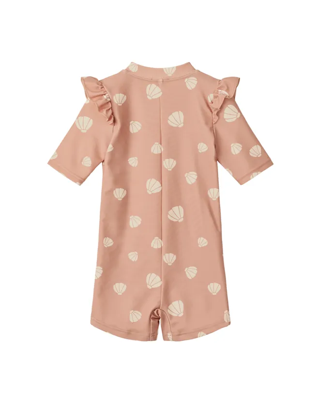 Children Liewood Amel Swimswuit Pink Monsoon Beachwear and Swimwear