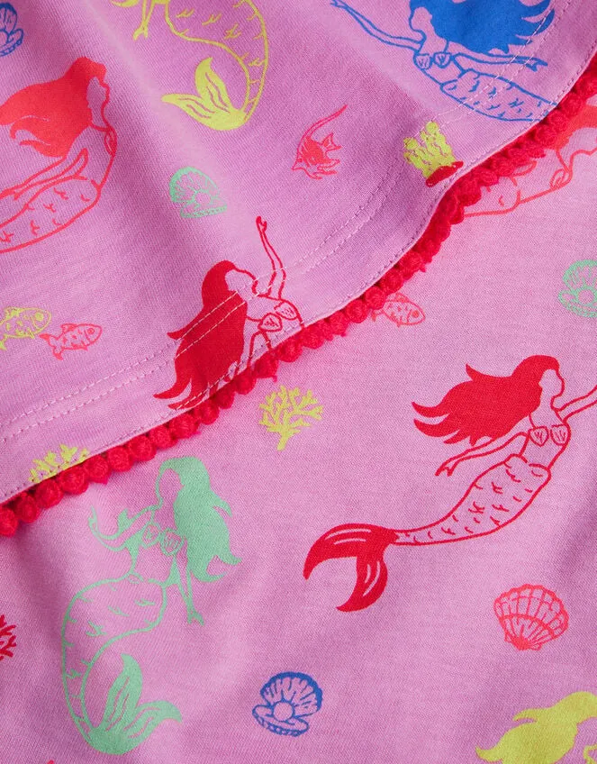 Children Mermaid Swing Dress Purple Monsoon Dresses