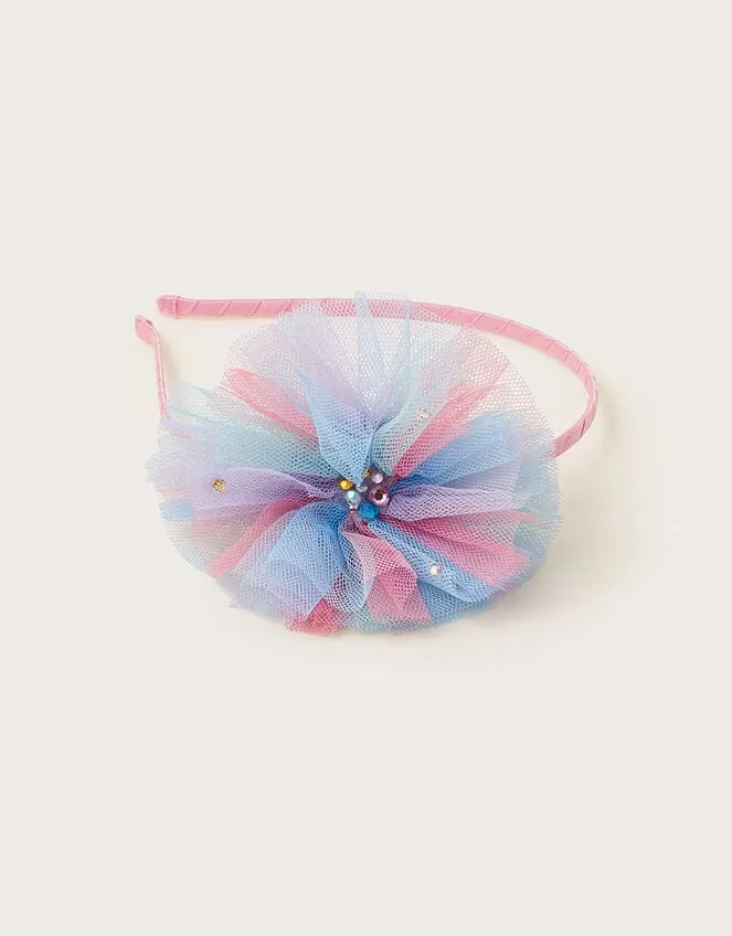 Children Rainbow Tulle Headband Monsoon Girls039 Hair Accessories