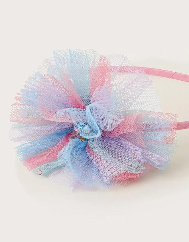 Children Rainbow Tulle Headband Monsoon Girls039 Hair Accessories