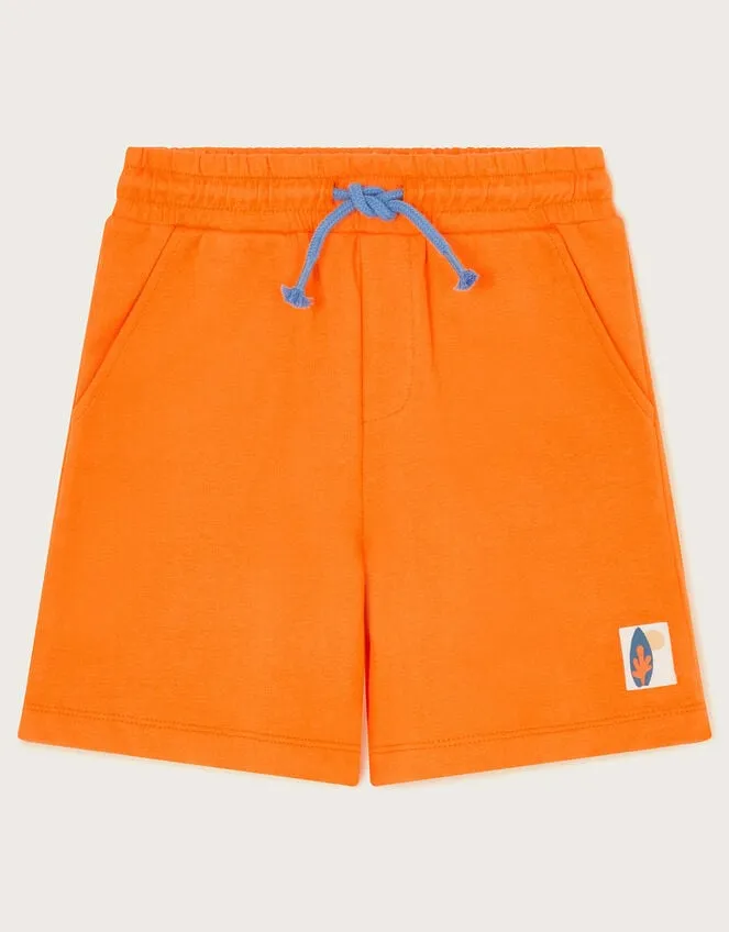 Children Tie Sweat Shorts Orange Monsoon Casualwear Collection