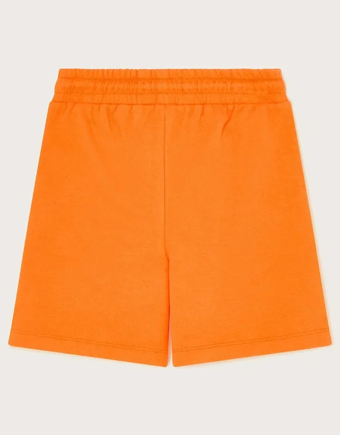 Children Tie Sweat Shorts Orange Monsoon Casualwear Collection