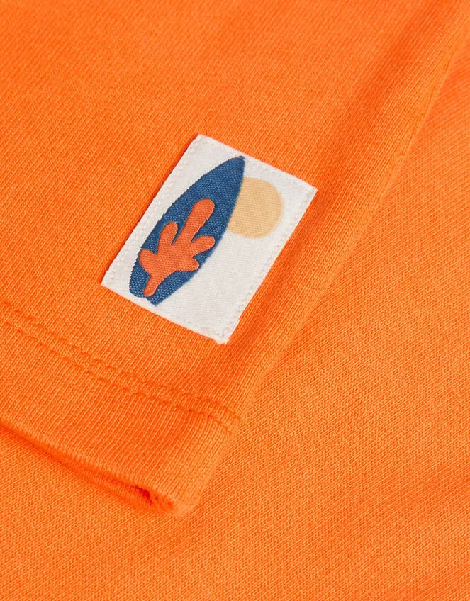 Children Tie Sweat Shorts Orange Monsoon Casualwear Collection