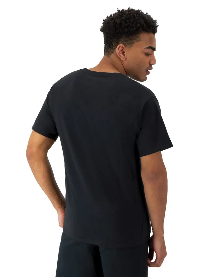 Classic Graphic TShirt Have A Nice Play Black Men Champion TShirts and Tops