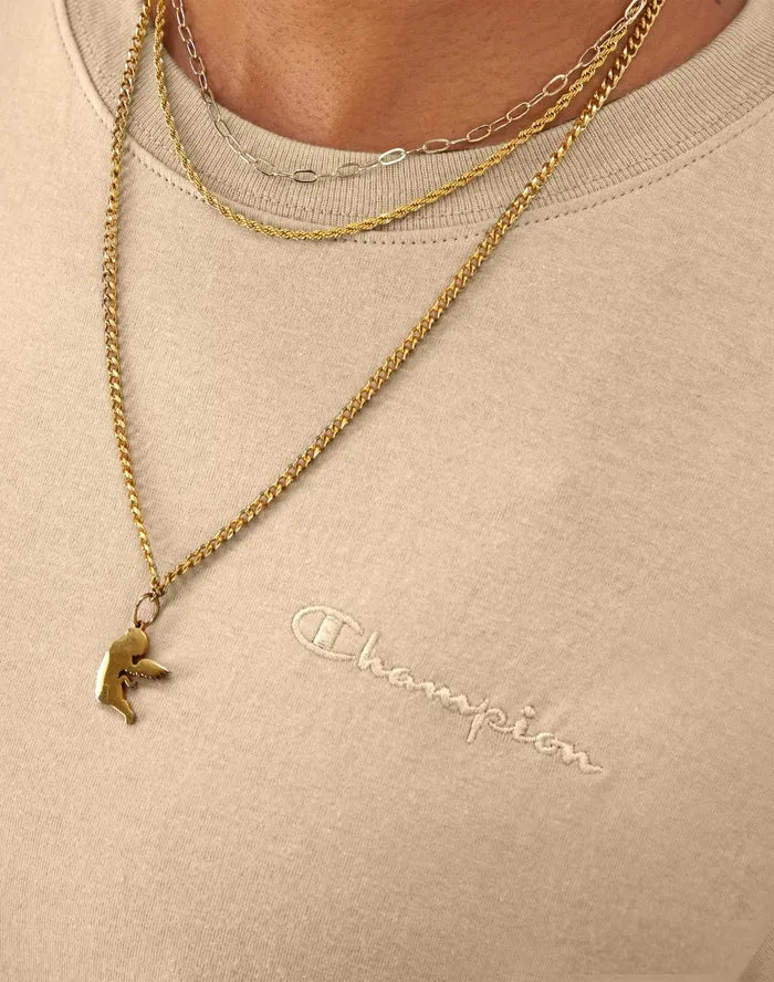 Classic TShirt C Logo Champagne Frost Women Champion TShirts and Tops