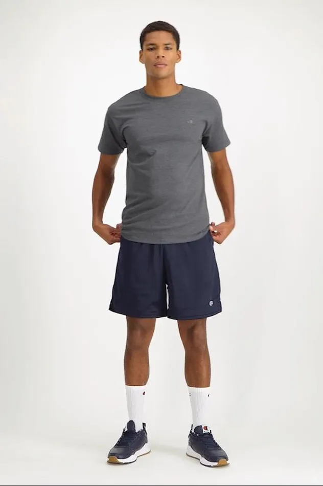 Classic Tee Embroidered C Logo Cargo Olive Men Champion TShirts and Tops