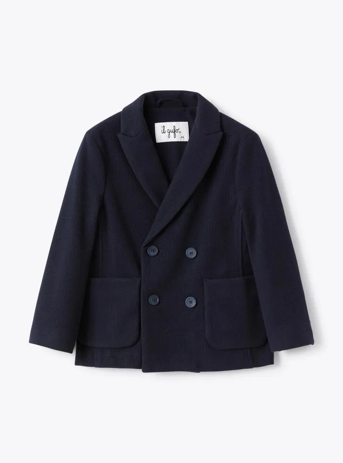 Coats And Jackets Boy 216 Il Gufo Prince Of Wales Blazer