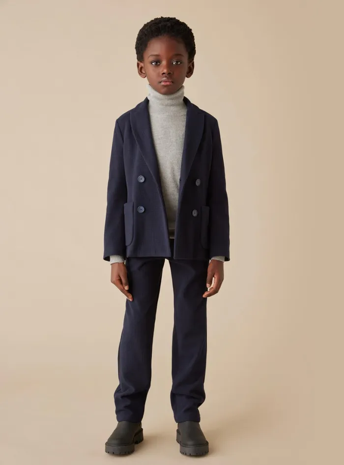 Coats And Jackets Boy 216 Il Gufo Prince Of Wales Blazer