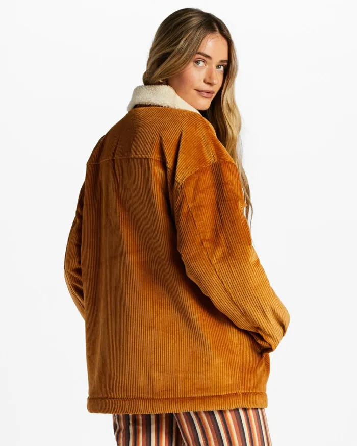 Cold Day Trucker Jacket Cider Women Billabong Jackets