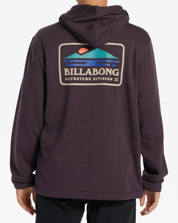 COMPASS PULLOVER Fig Men Billabong Hoodies and Fleece COMPASS PULLOVER Fig Men Billabong Hoodies and Fleece