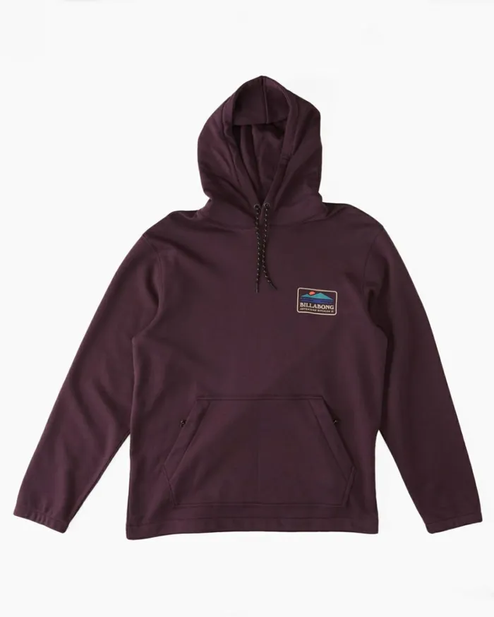 COMPASS PULLOVER Fig Men Billabong Hoodies and Fleece COMPASS PULLOVER Fig Men Billabong Hoodies and Fleece