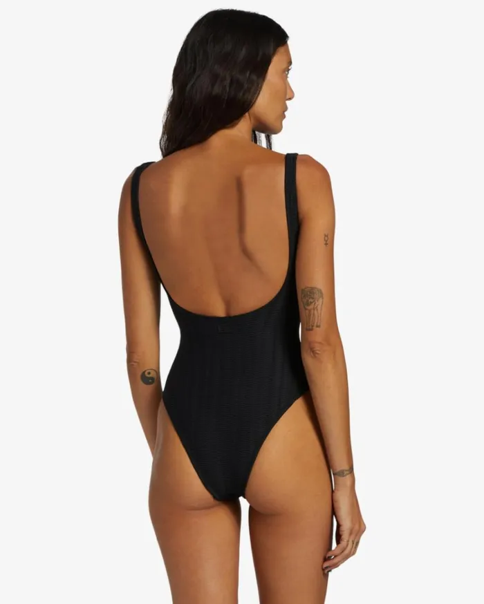 Coral Gardeners Wave Trip OnePiece Swimsuit Black Pebble Women Billabong One Pieces