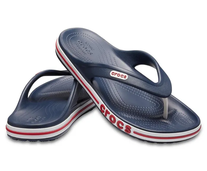 Crocs Bayaband Flip Navy Pepper WomensMens Sandals