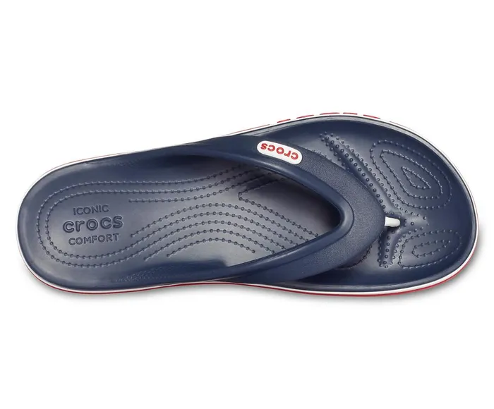 Crocs Bayaband Flip Navy Pepper WomensMens Sandals