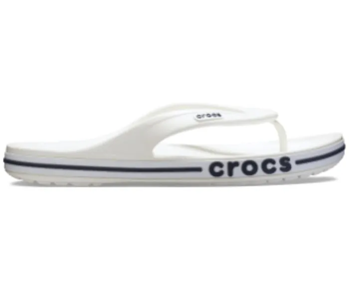 Crocs Bayaband Flip White Navy WomensMens Sandals