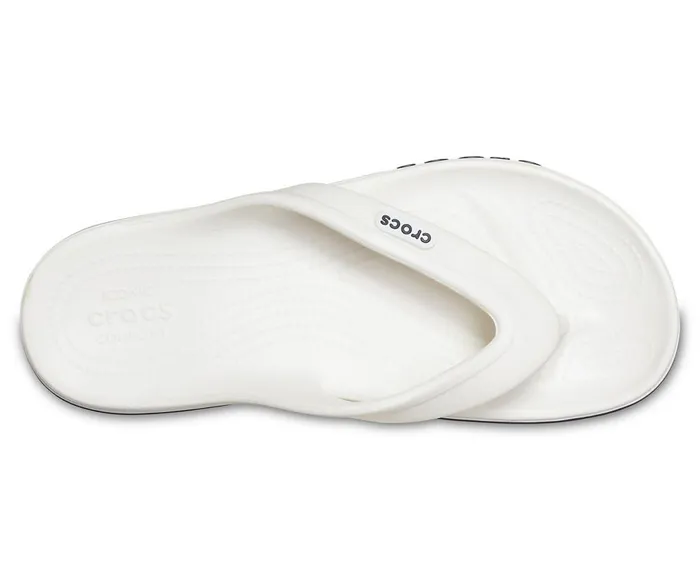 Crocs Bayaband Flip White Navy WomensMens Sandals