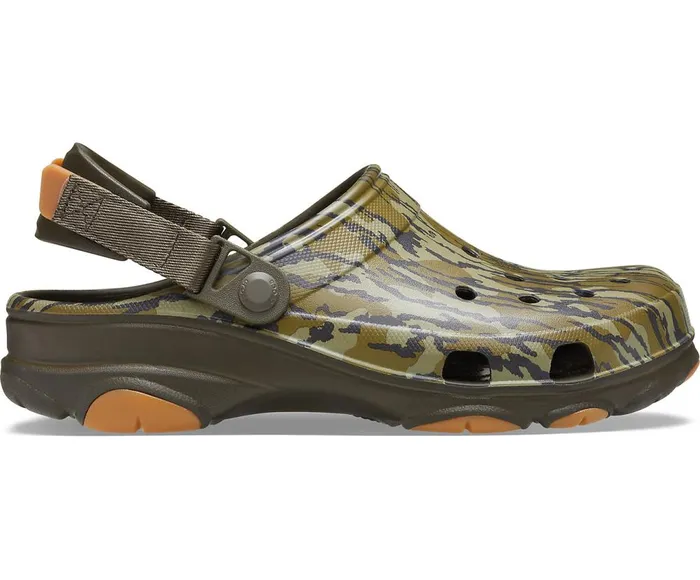 Crocs Classic AllTerrain Mossy Oak Bottomland Clog Khaki WomensMens Clogs