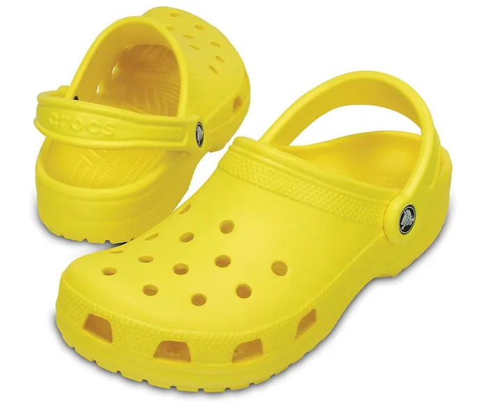 Crocs Classic Clog Lemon WomensMens Clogs