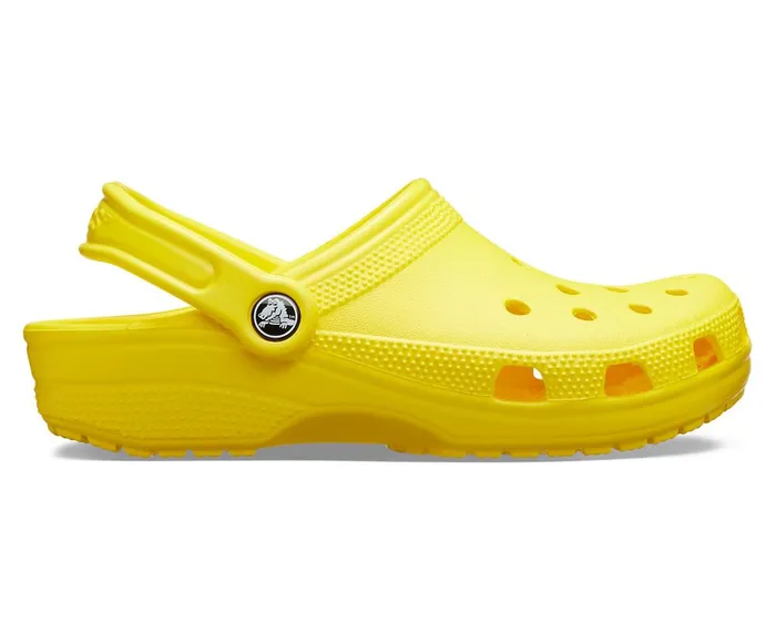 Crocs Classic Clog Lemon WomensMens Clogs