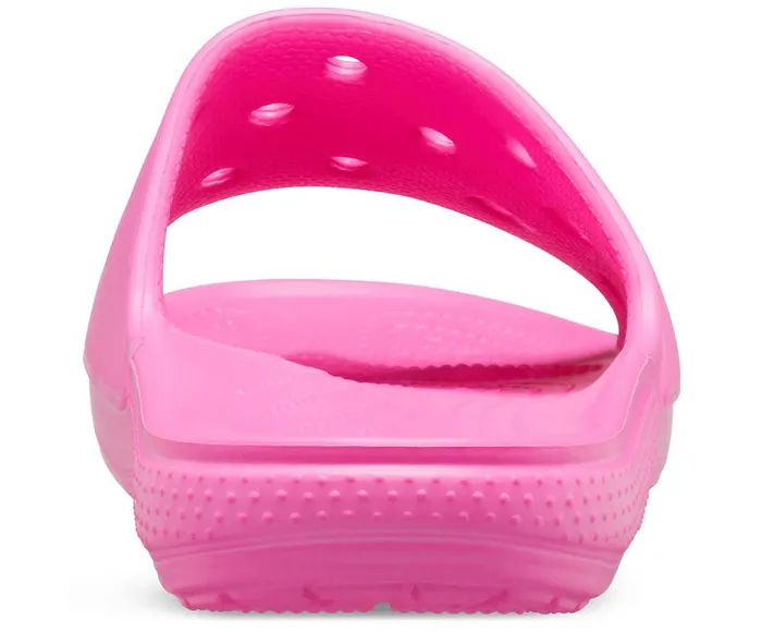 Crocs Classic Crocs Slide Electric Pink WomensMens Sandals