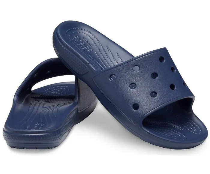Crocs Classic Crocs Slide Navy WomensMens Sandals